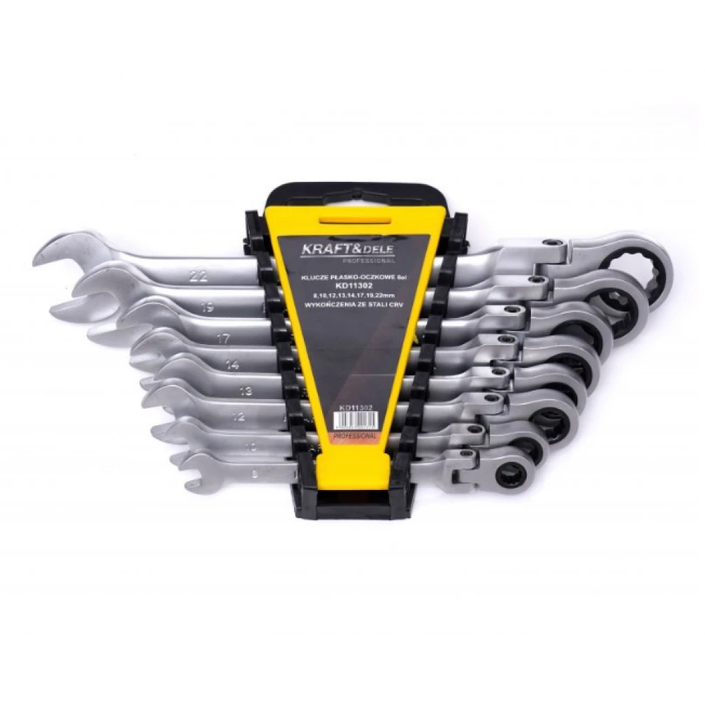 Комплект комбинирани гаечни ключове 8 бр. - KRAFT & DELE KD11302