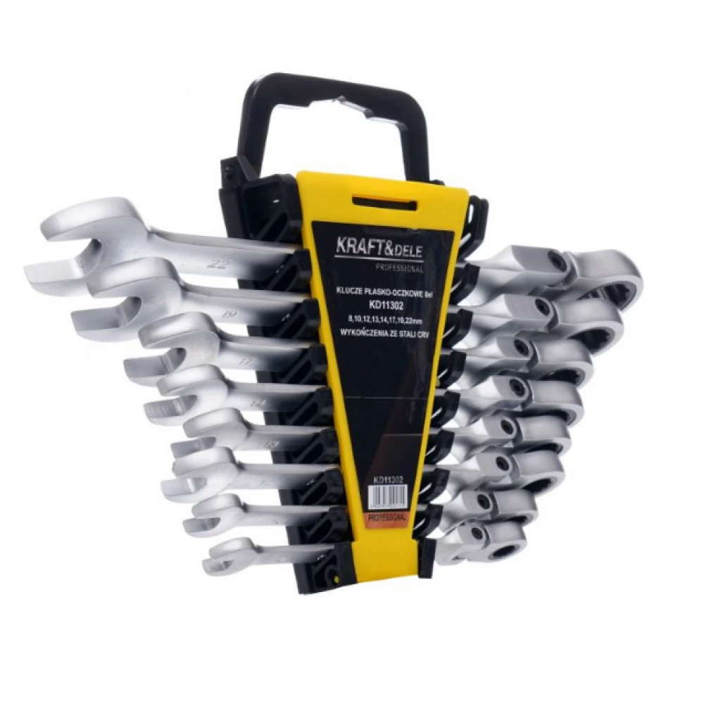 Комплект комбинирани гаечни ключове 8 бр. - KRAFT & DELE KD11302