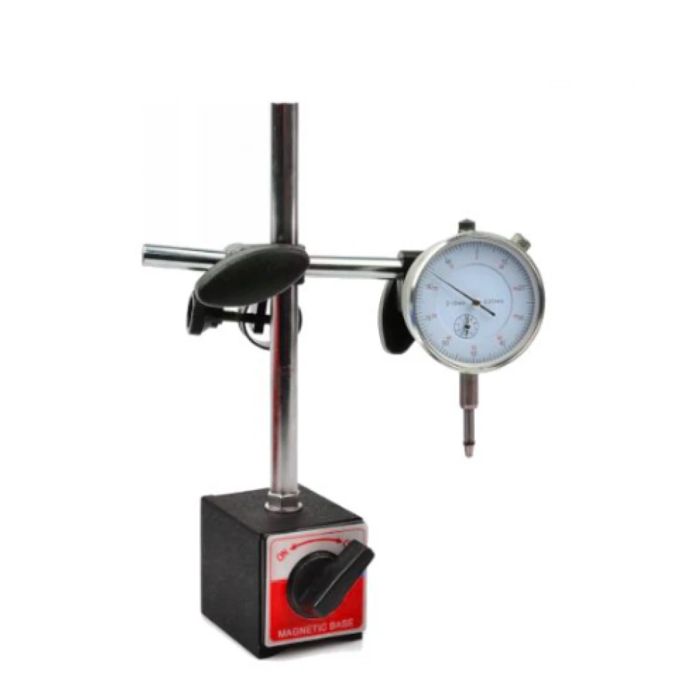 Циферблатен индикаторен часовник с магнитна стойка - KD11398