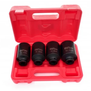 Комплект 1/2" 12-точкови ударни вложки, 4 бр. - KD11754