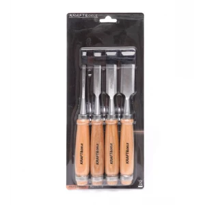 Комплект дърводелски длета, 4 бр. - KD11770