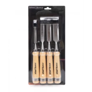 Комплект дърводелски длета, 4 бр., 10, 16, 20, 25 мм - KD11771