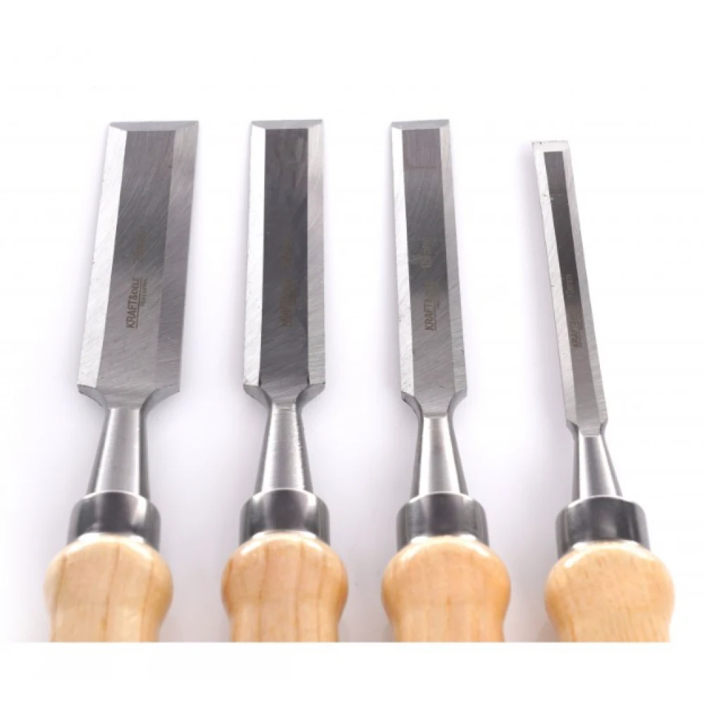 Комплект дърводелски длета, 4 бр., 10, 16, 20, 25 мм - KD11771
