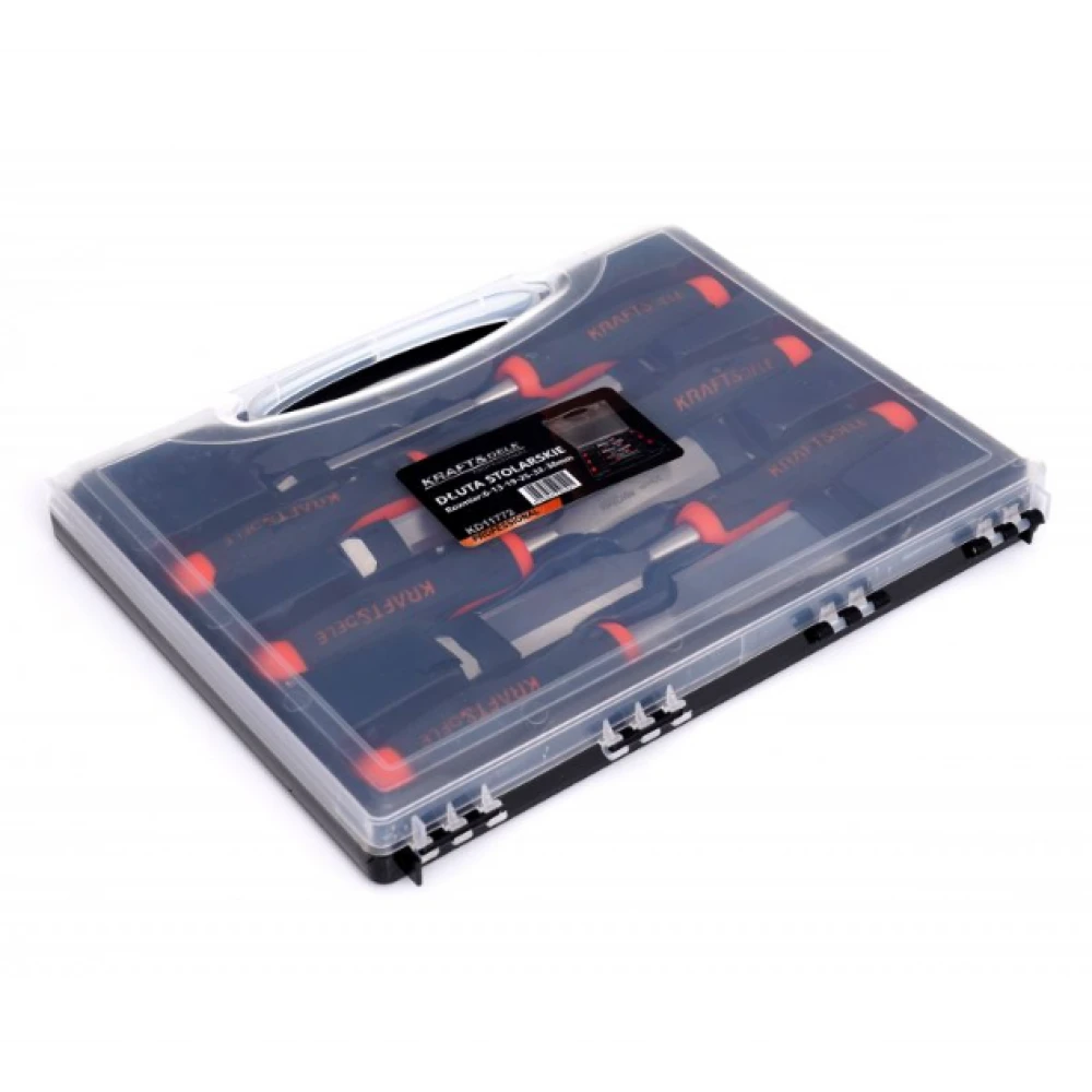 Комплект дърводелски длета, 6.13.19,25,32 мм - KD11772