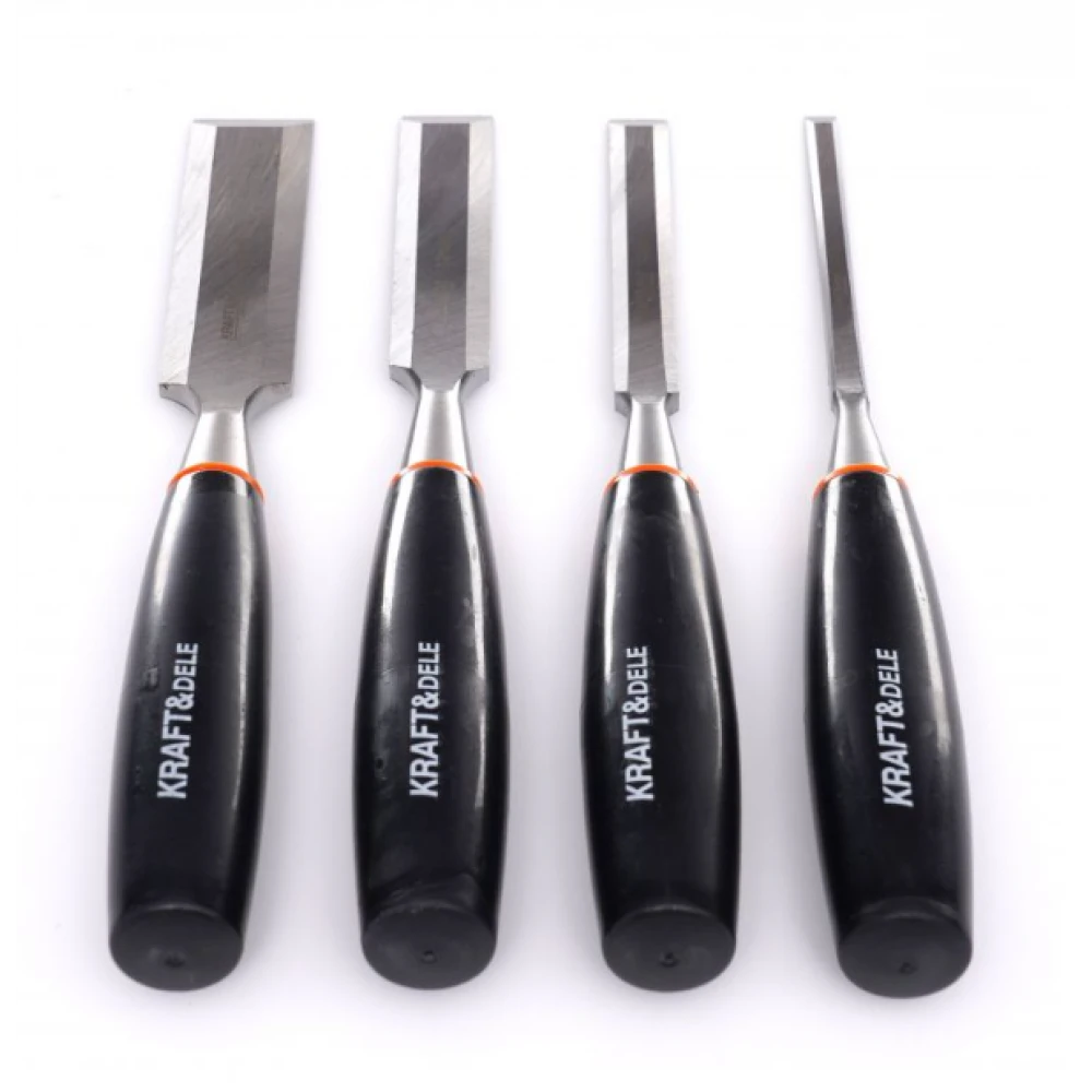 Комплект дърводелски длета, 4 бр. - KD11773