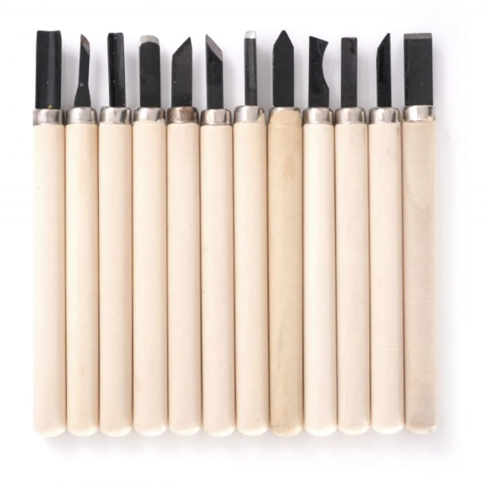 Kомплект длета за дърворезба, 12 елемента - KD11774