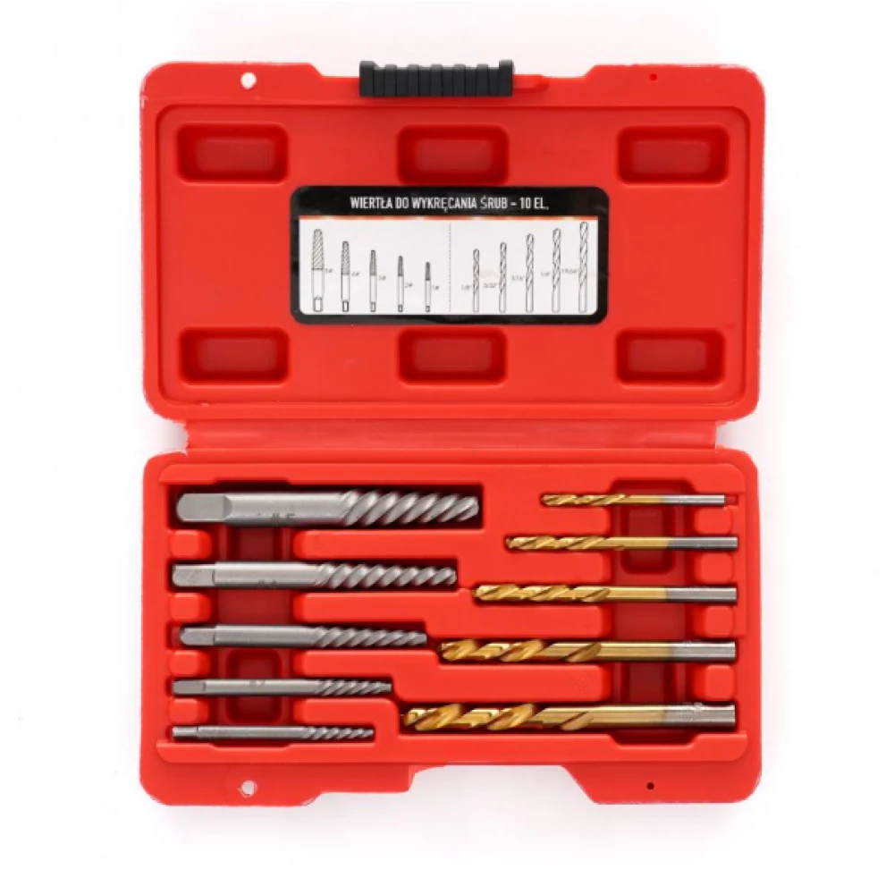 Свредла за отвиване на винтове, 10 бр. - KD11790