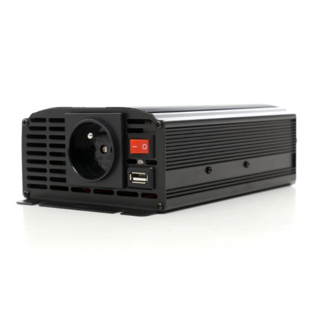 Преобразувател на напрежение, 12 V към 230 V, 500/1000 W - KD1256