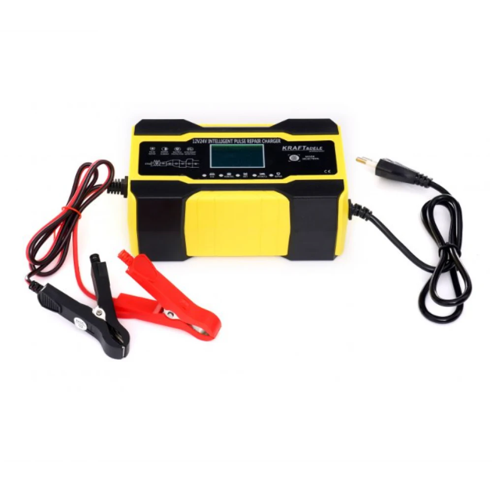 Автоматичен универсален токоизправител, 12/24V, 5A/10A - KD1291