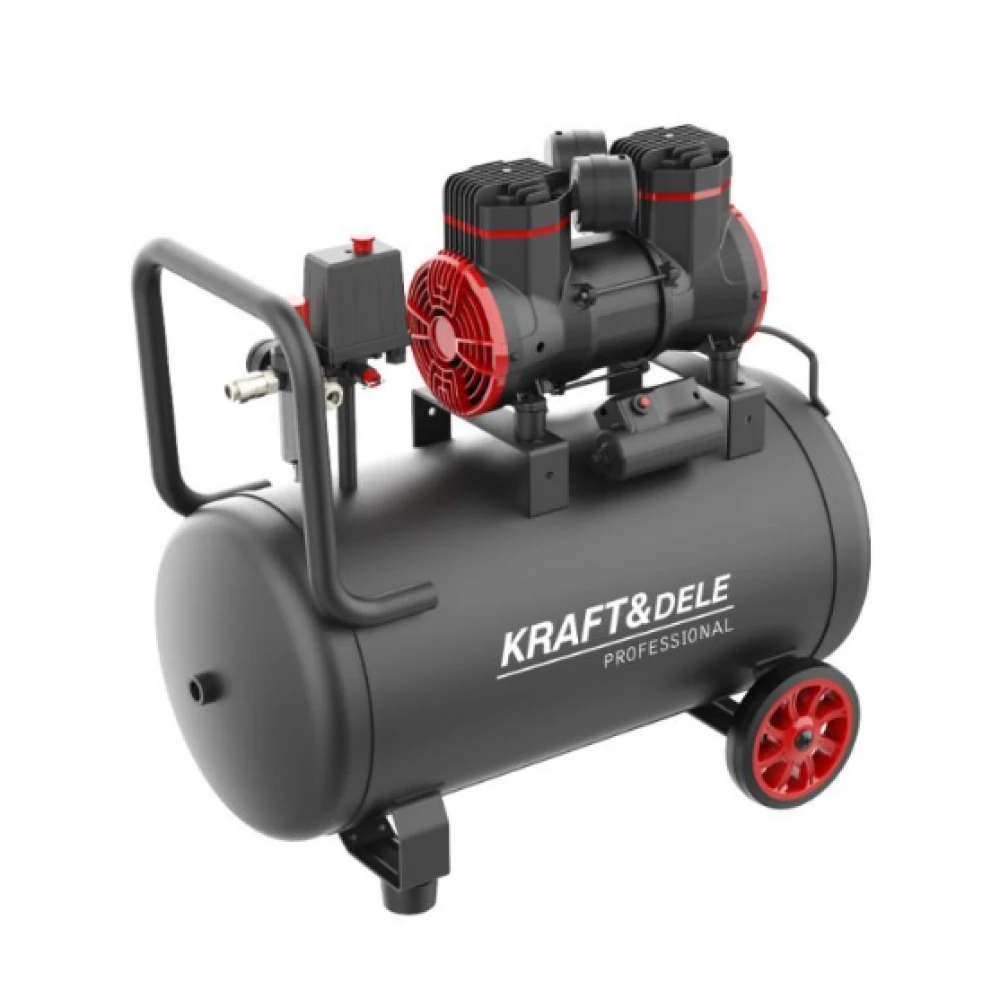 Безмаслен компресор за въздух 50 литра / 1500 W - KD1391