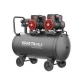 Безмаслен компресор за въздух 100 литра / 1500W x 2 - KD1392