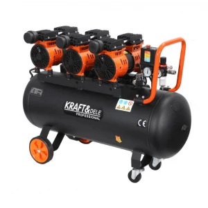 Безмаслен/тих компресор 100л. /3 x 1500W - Kraft&Dele KD1394