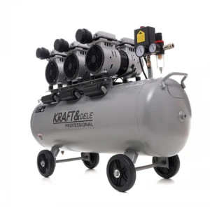 Безмаслен компресор 100L, 3 x 1500W, 8 бара - KD1397