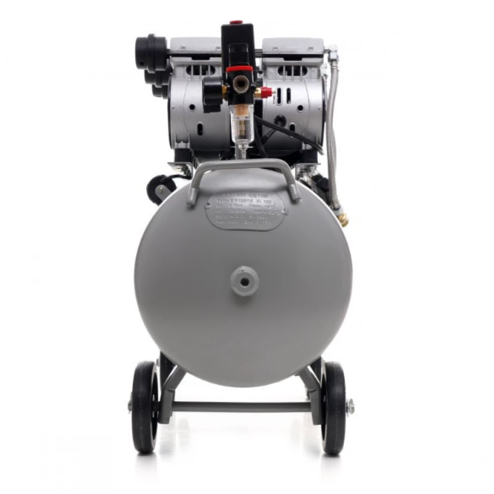 Безмаслен компресор 100L, 3 x 1500W, 8 бара - KD1397
