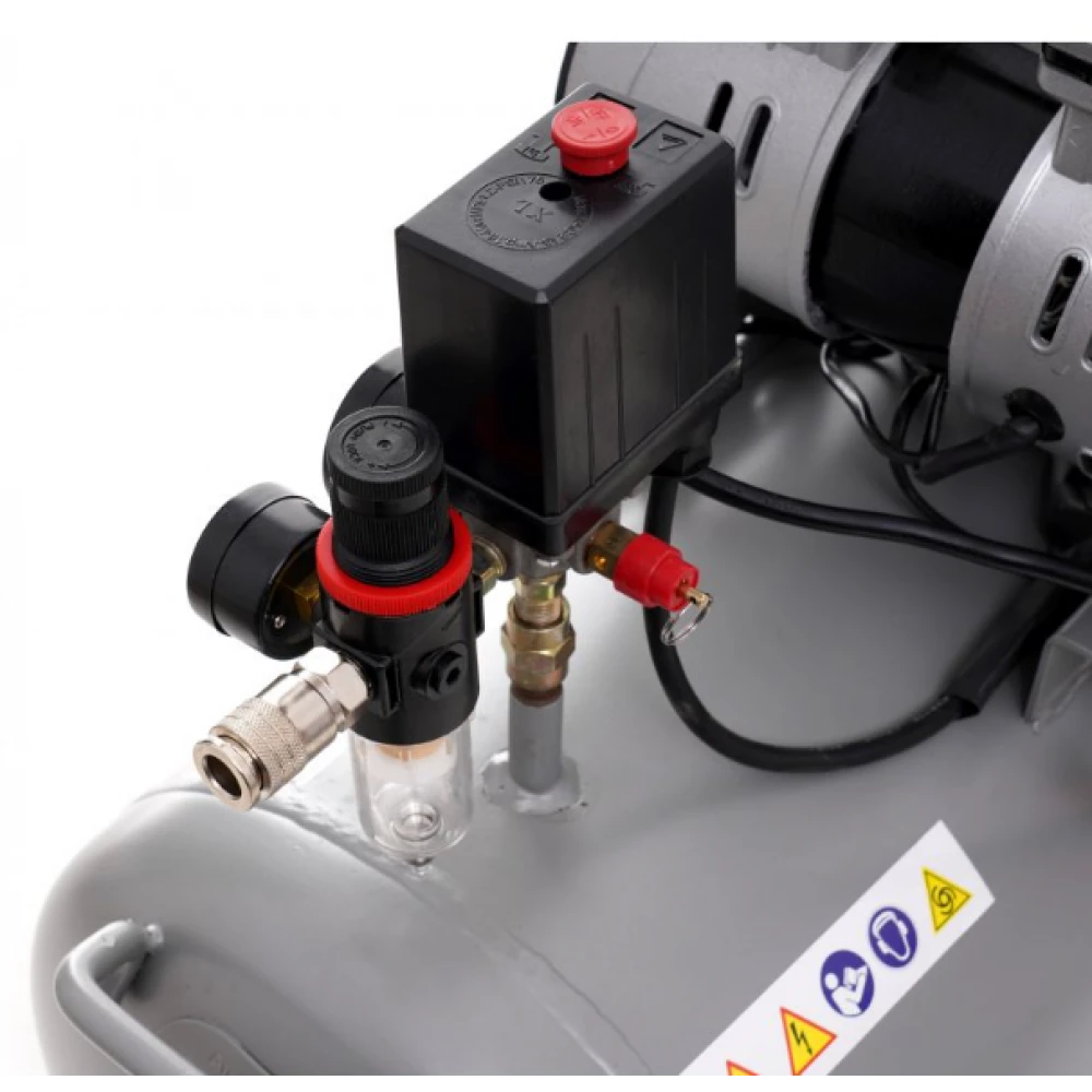 Безмаслен компресор 100L, 3 x 1500W, 8 бара - KD1397