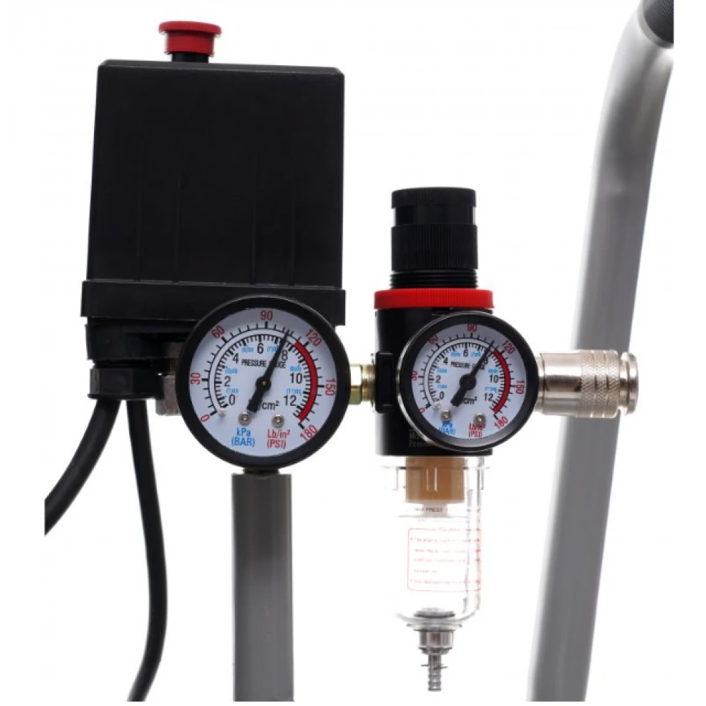 Безмаслен компресор 100L, 2 x 1500W, 8 бара - KD1398