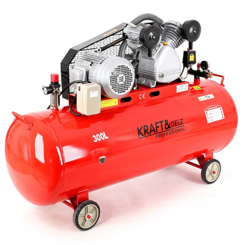 Маслен компресор + сепаратор, 300L, 400V, 8 bar - KD1410