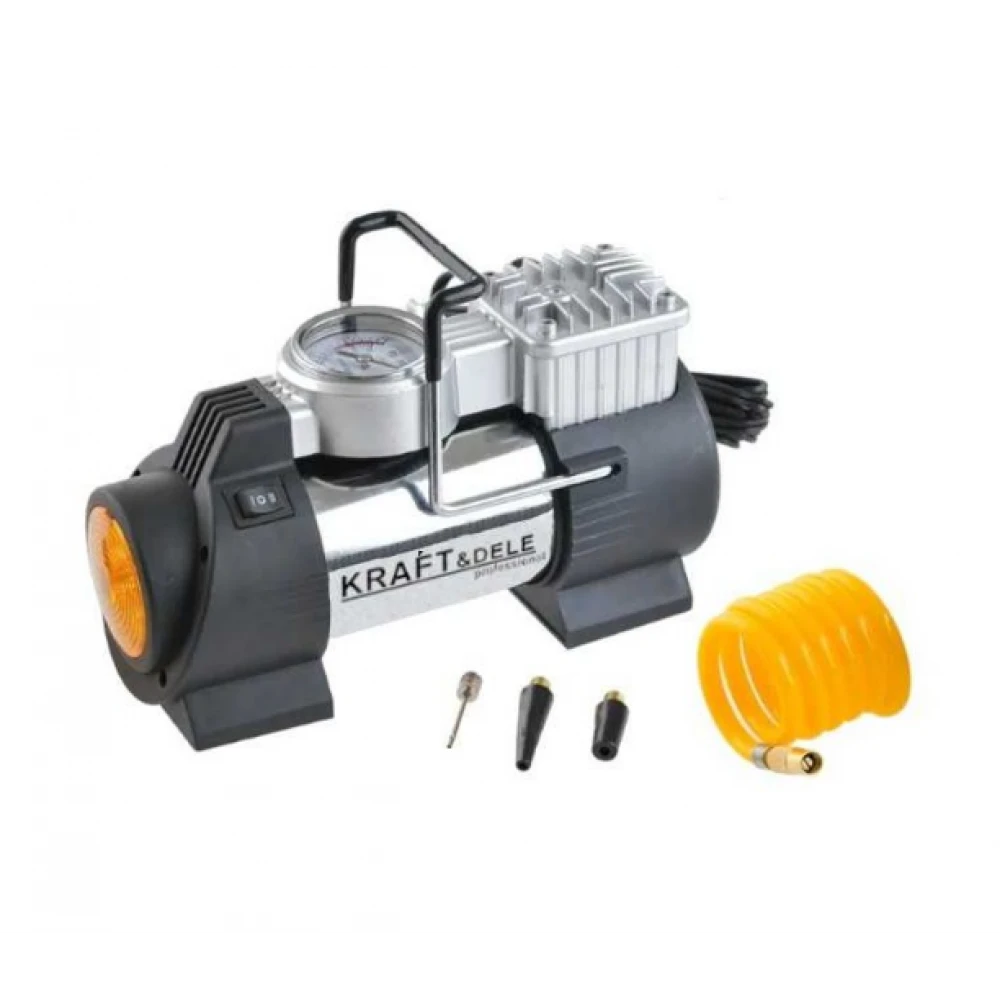 Автомобилен компресор 12V, 190V - KRAFT & DELE KD1468