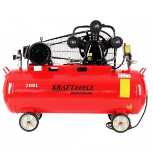 Маслен компресор с 3 бутала + сепаратор, 200L, 400V, 8 bar - KD1474
