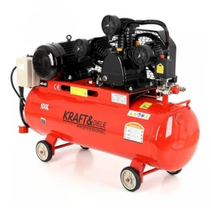 Маслен компресор с 3 бутала + сепаратор, 100L, 400V, 8 bar - KD1477