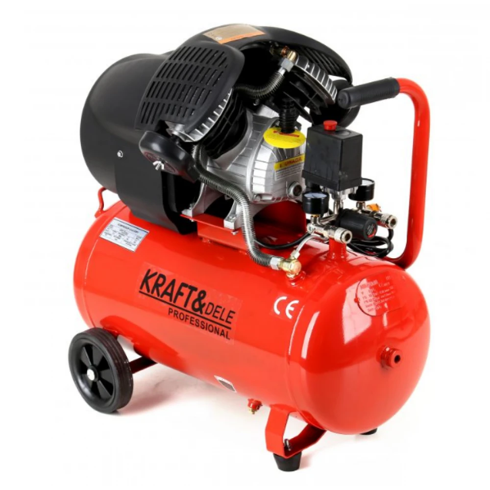 Маслен компресор 50 л - KRAFT & DELE KD1484