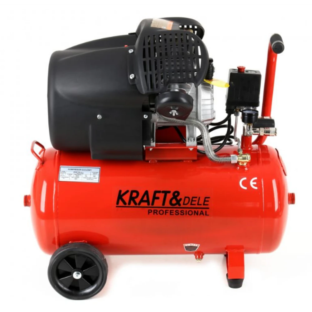 Маслен компресор 50 л - KRAFT & DELE KD1484