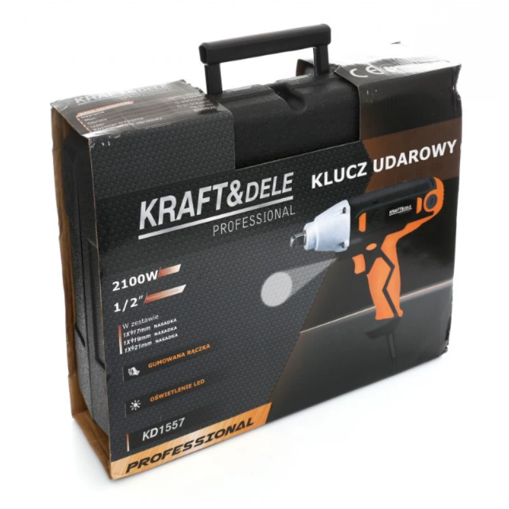 Електрически ударен гайковерт 2100W, 1/2", 800Nm - KD1557