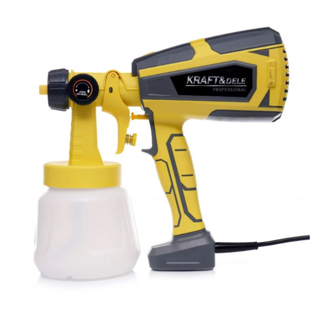 Професионален бояджийски пистолет, 500 W, 1000 мл - KD1656