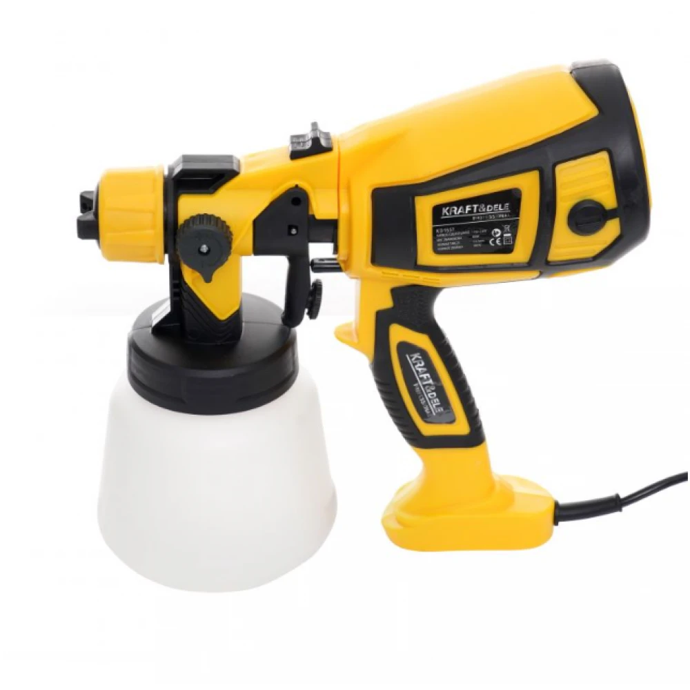 Професионален бояджийски пистолет, HVLP, 650 W - KD1657