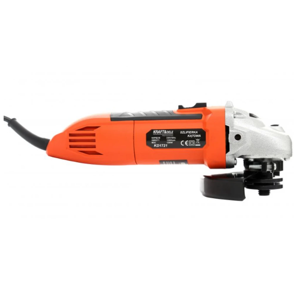 Ъглошлайф за рязане, шлайфане и полиране, 1200 W - KD1721