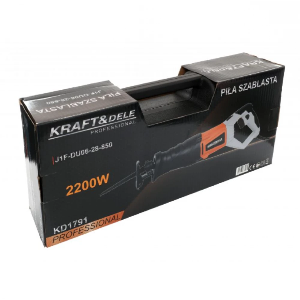 Електрически саблен трион, 2100W + куфар, 230V - KD1791