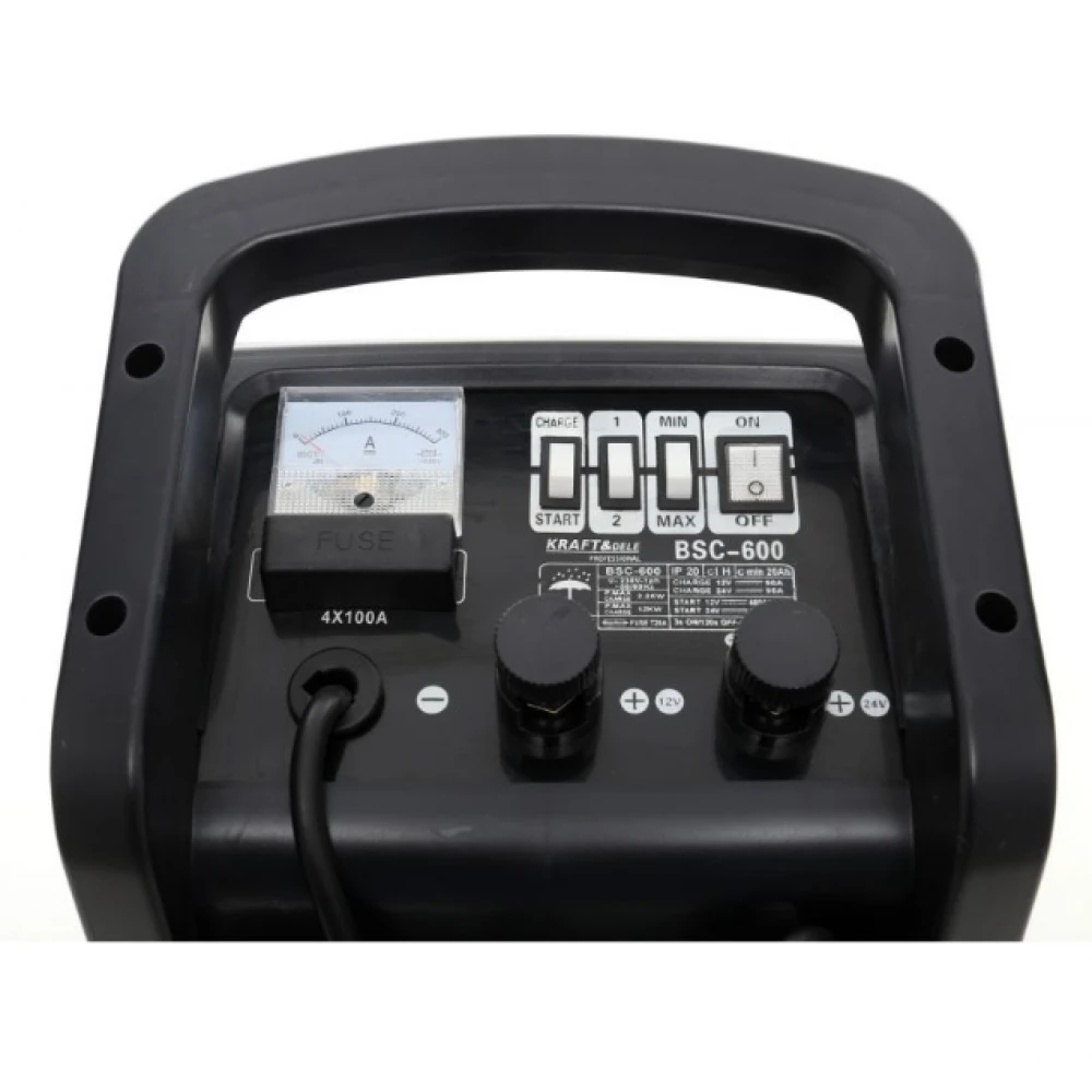 Зарядно стартерно устройство с ампеметър, 540A, 12/24V - KD1904