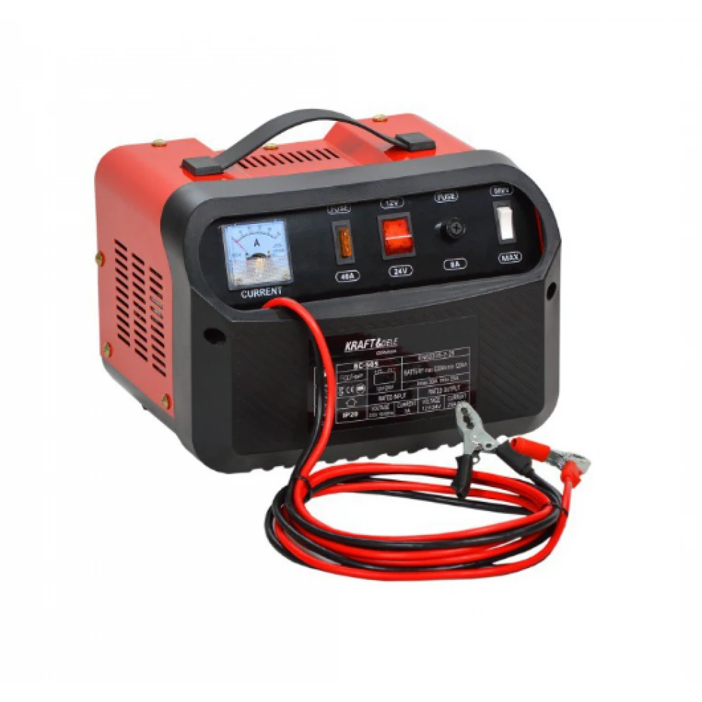 Токоизправител за кола, 12/24V, 40 A, 300 Ah - KD1909