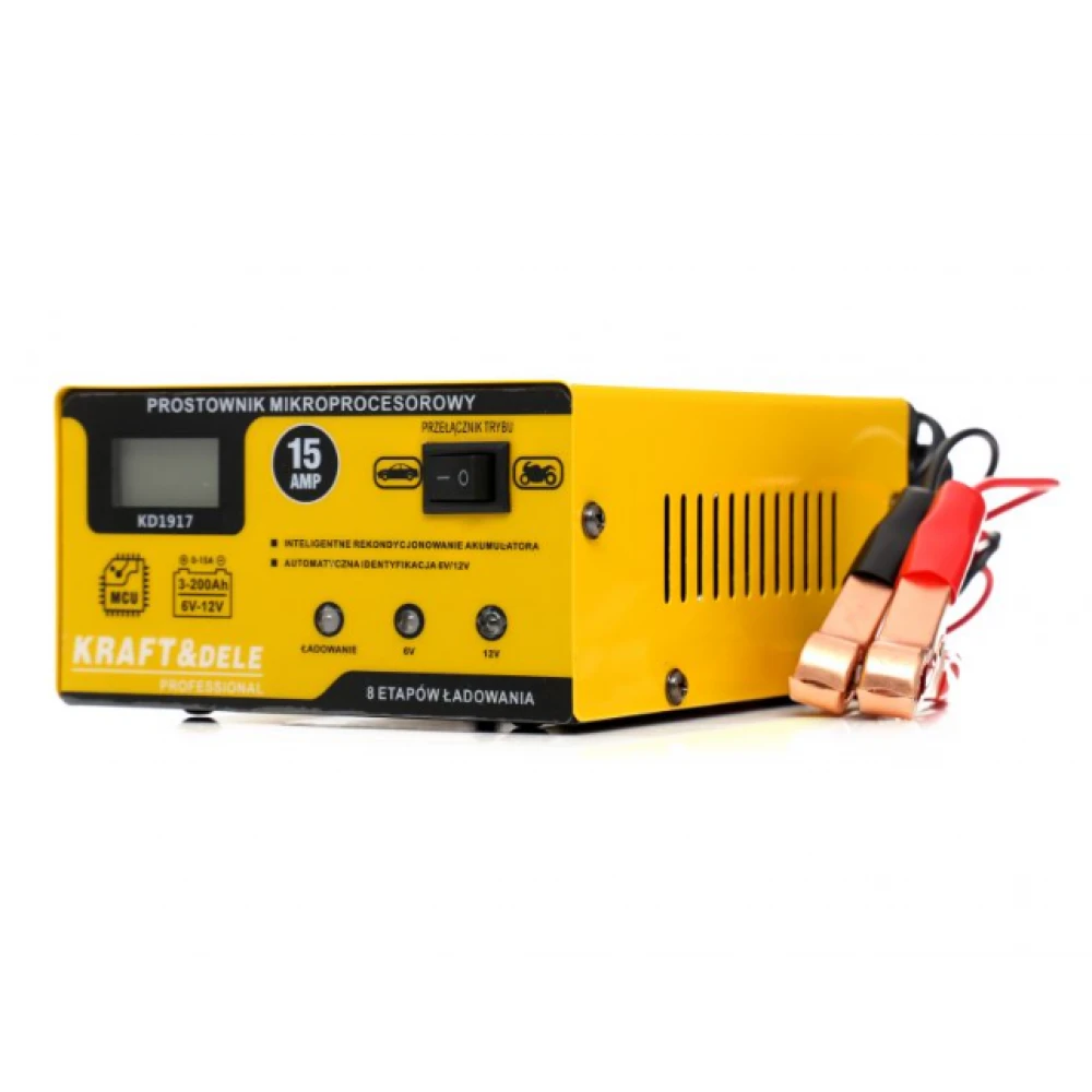 Микропроцесорен токоизправител, 15А, 6/12V - KD1917