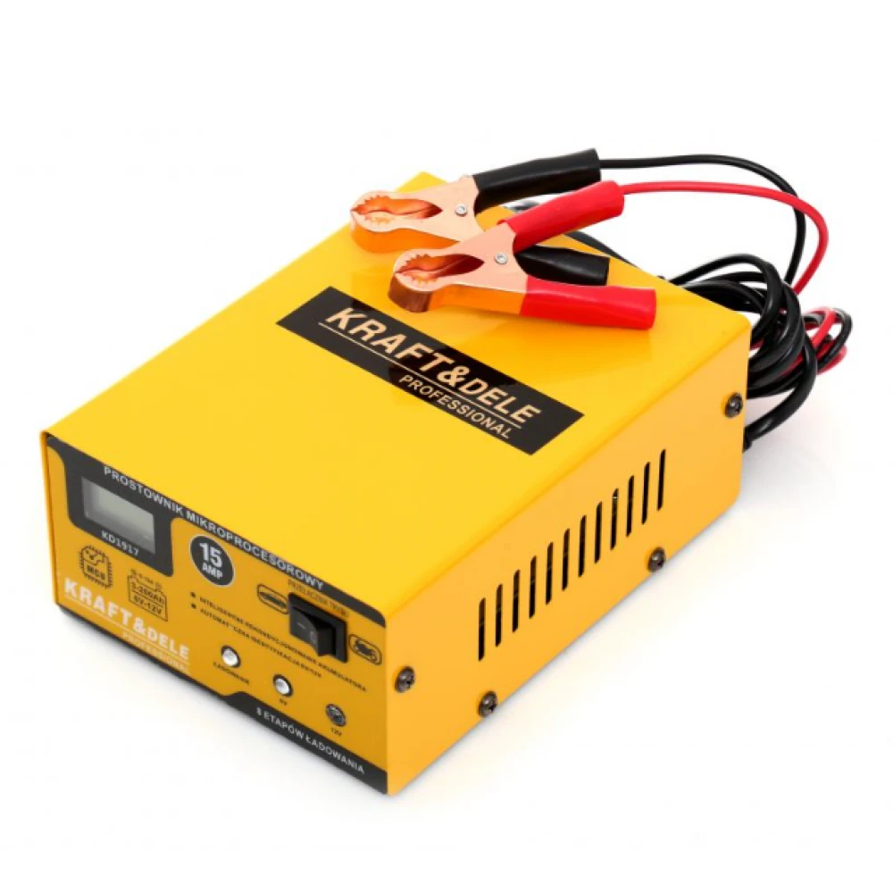 Микропроцесорен токоизправител, 15А, 6/12V - KD1917