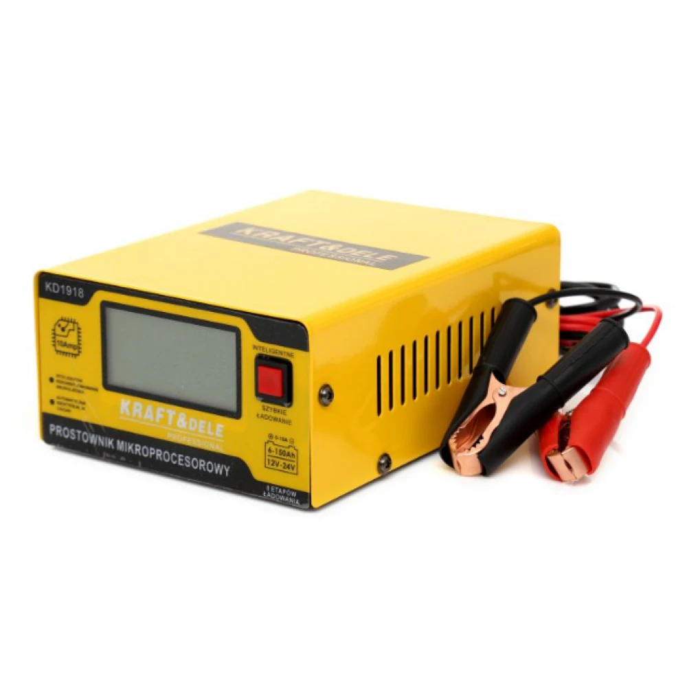 Микропроцесорен токоизправител, 10 А, 12/24V - KD1918