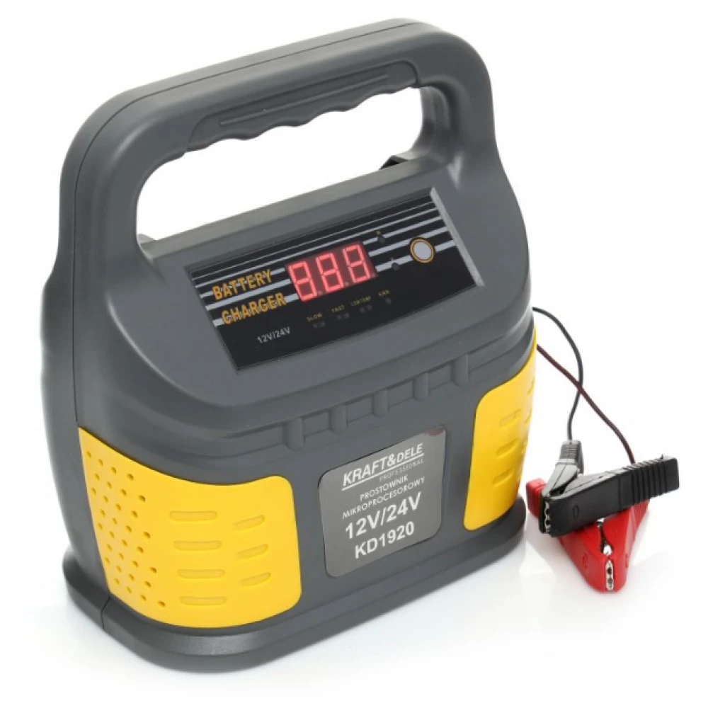 Микропроцесорен токоизправител, 4/8 A, 12/24V - KD1920