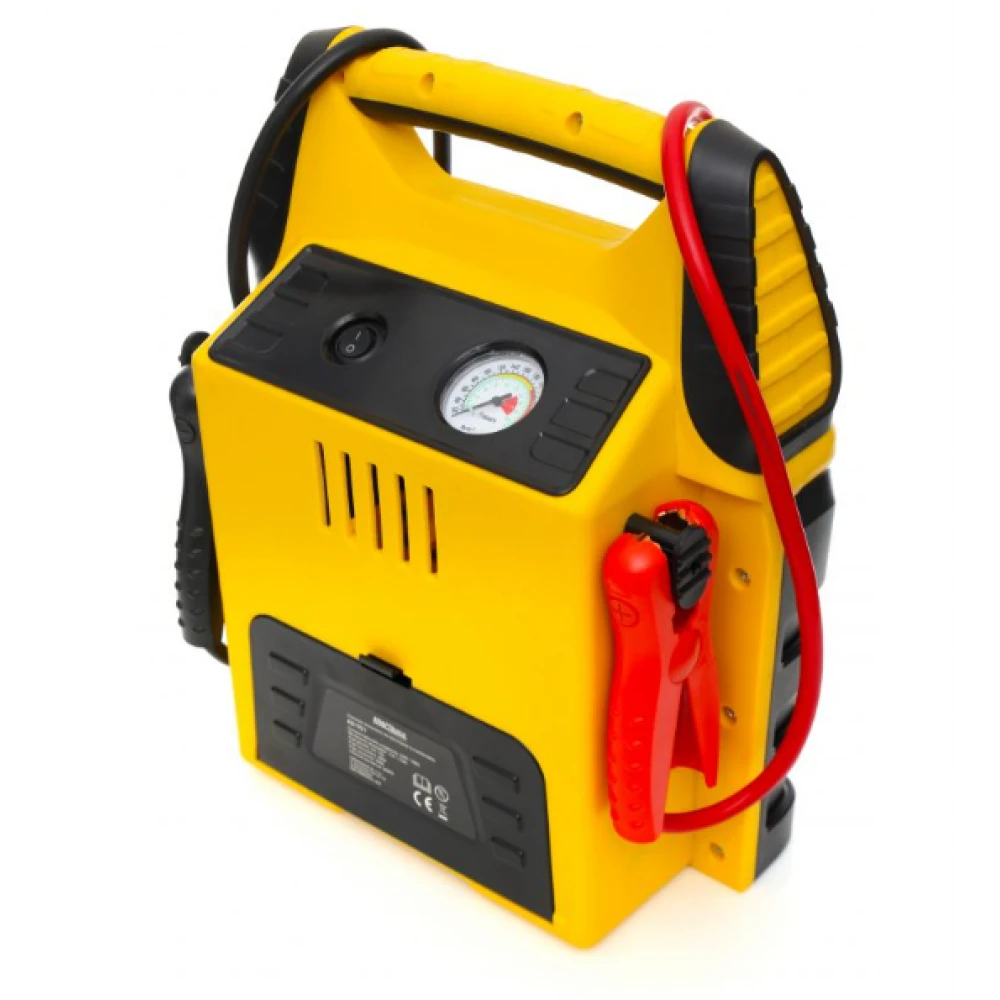 Стартер 5в1 - многофункционално устройство - стартиране, компресор, фенер - KD1921