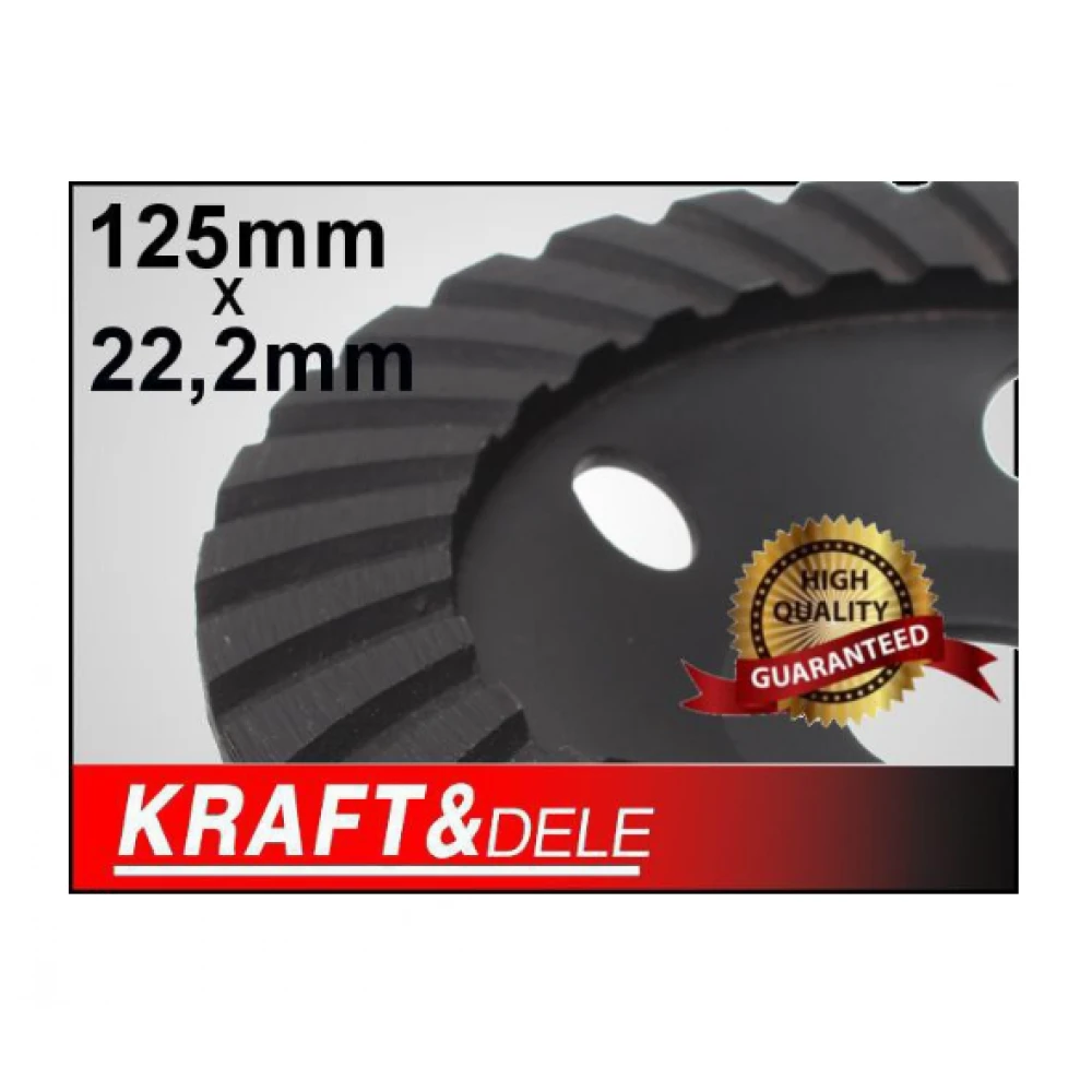 Шлифовъчен диск 125 х 22,2 мм - KD1952