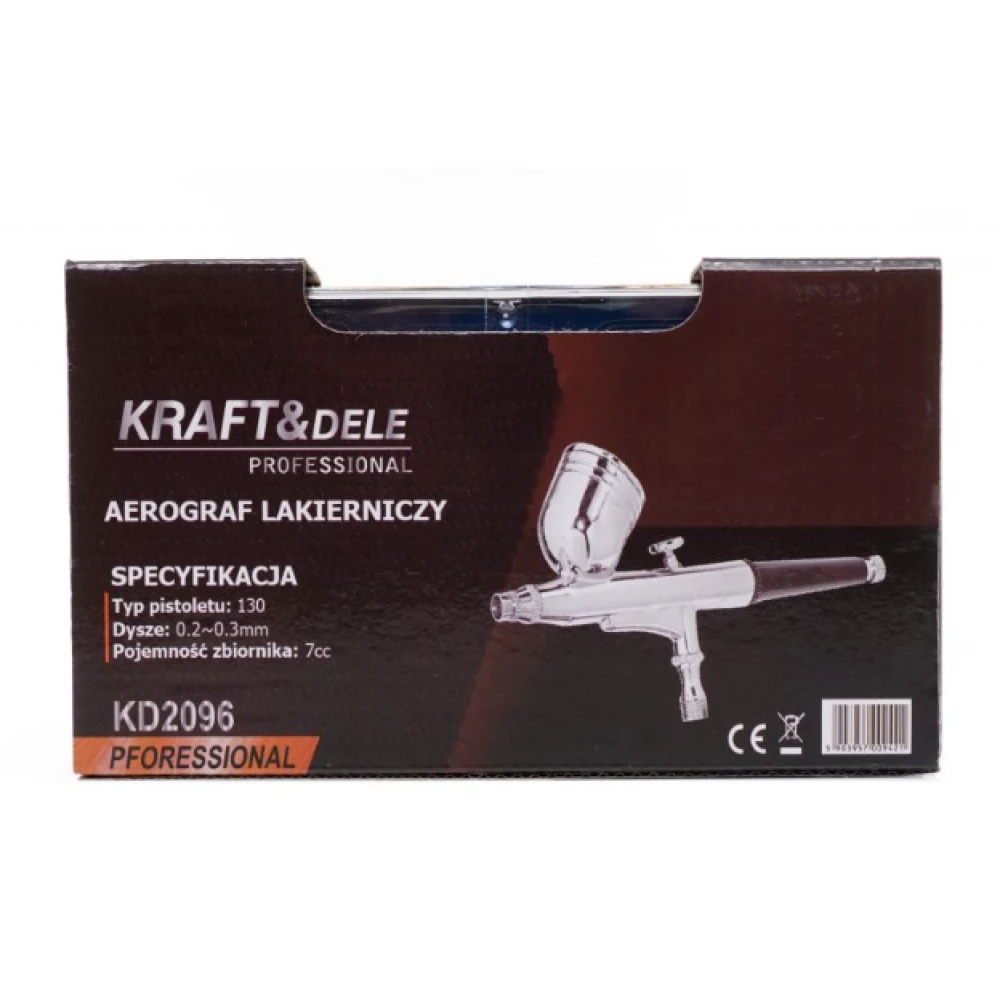 Професионален аерограф за боядисване, 0.2 мм, 0.3 мм - KD2096