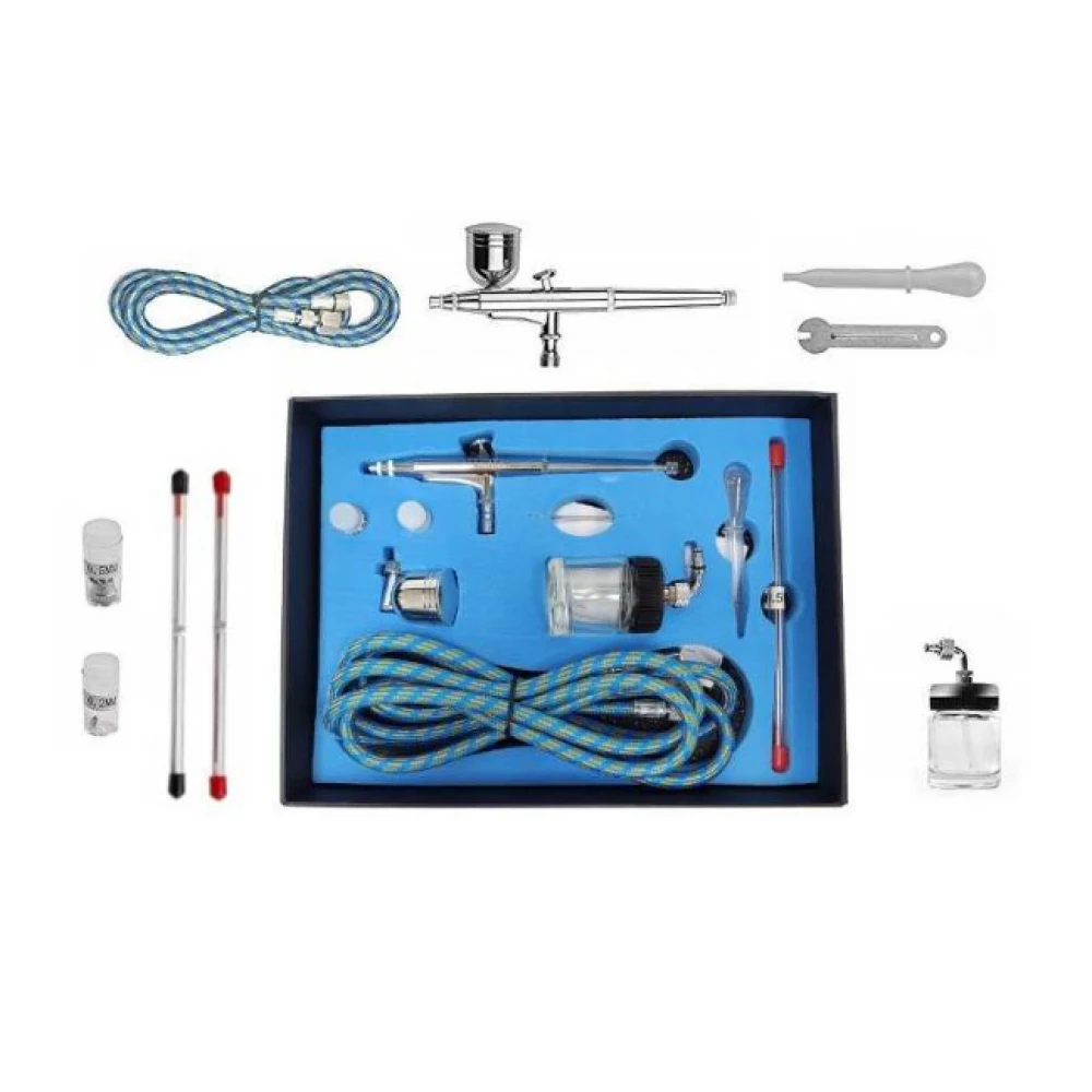 Професионален аерограф за боядисване, 0.2 мм, 0.3 мм, 0.5 мм - KD2097