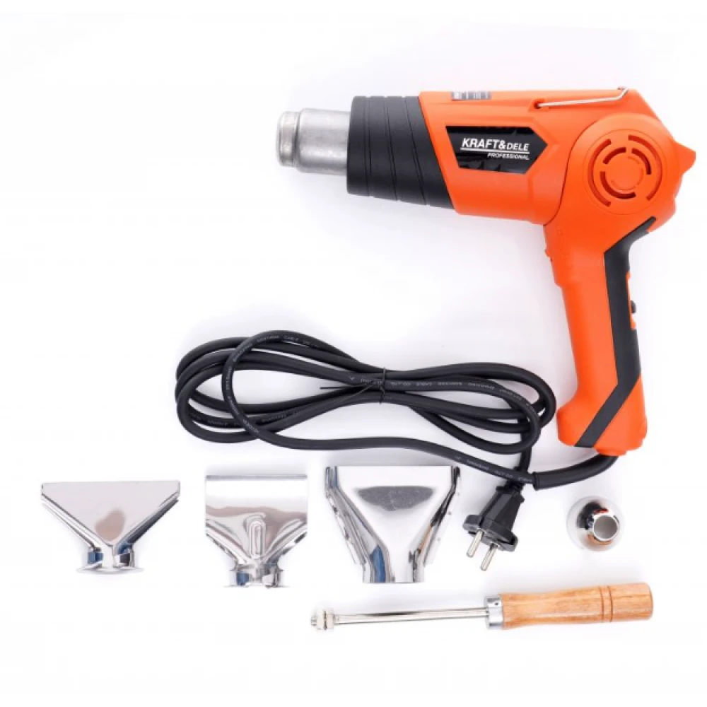 Електрически термопистолет с LCD, 2000W, 230V - KD3029