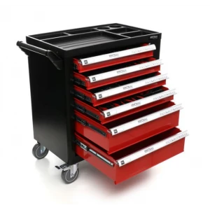 Количка / шкаф за инструменти 263 части с 6 чекмеджета KD362