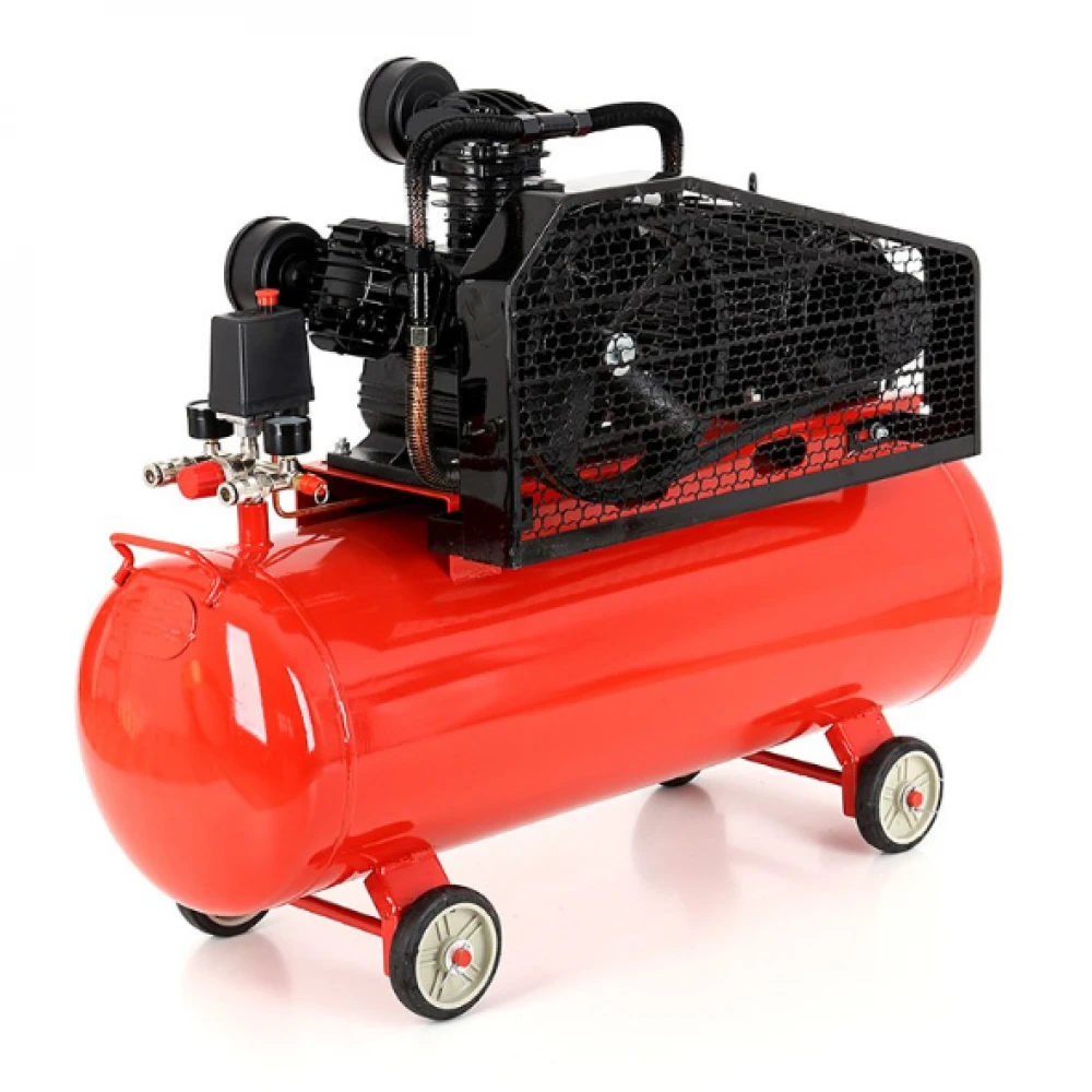 Маслен компресор с 3 бутала, 100L, 400V, 8 bar - KD405