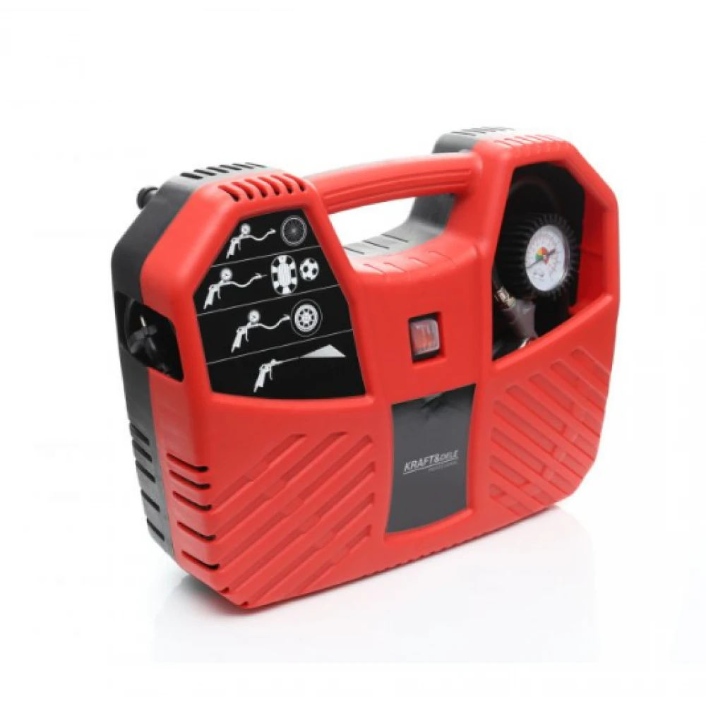 Безмаслен компресор 1100W, 8 бара, 180л/мин - KD429