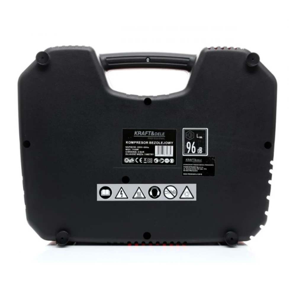 Безмаслен компресор 1100W, 8 бара, 180л/мин - KD429