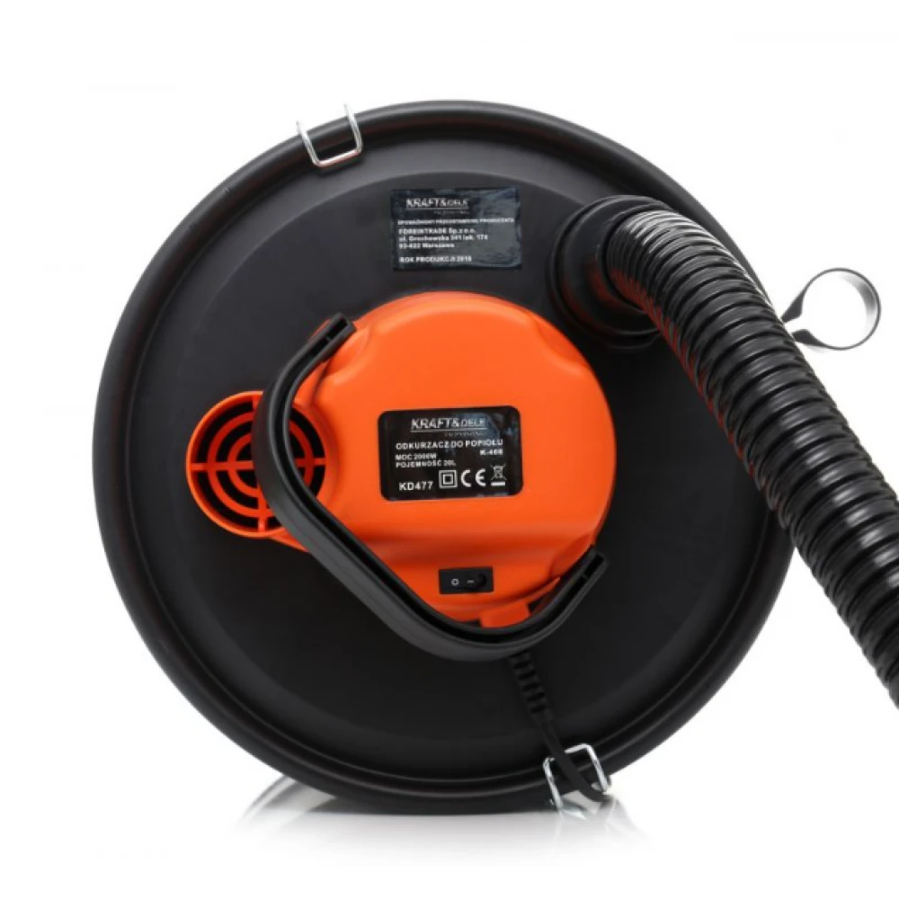 Прахосмукачка за пепел 20 литра 2000W - KD477