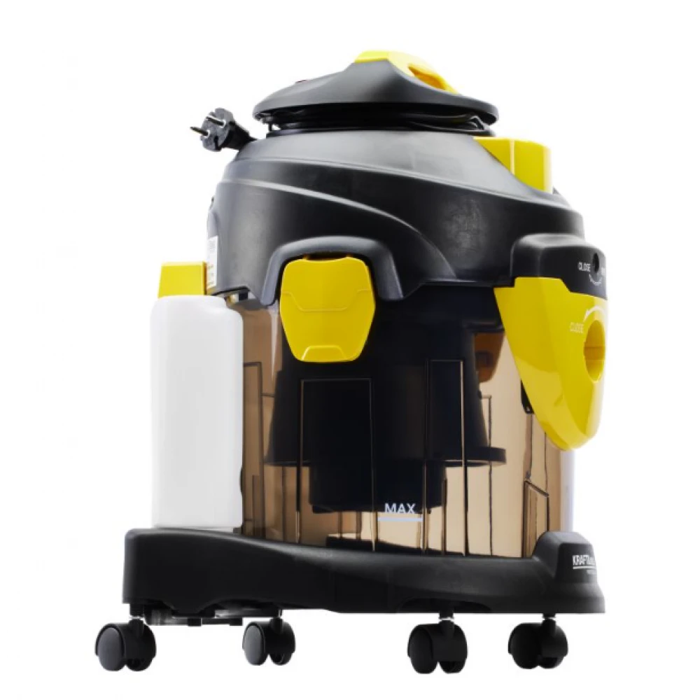 Индустриална прахосмукачка за мокро и сухо почистване, 10 кг., 1400 W - KD481