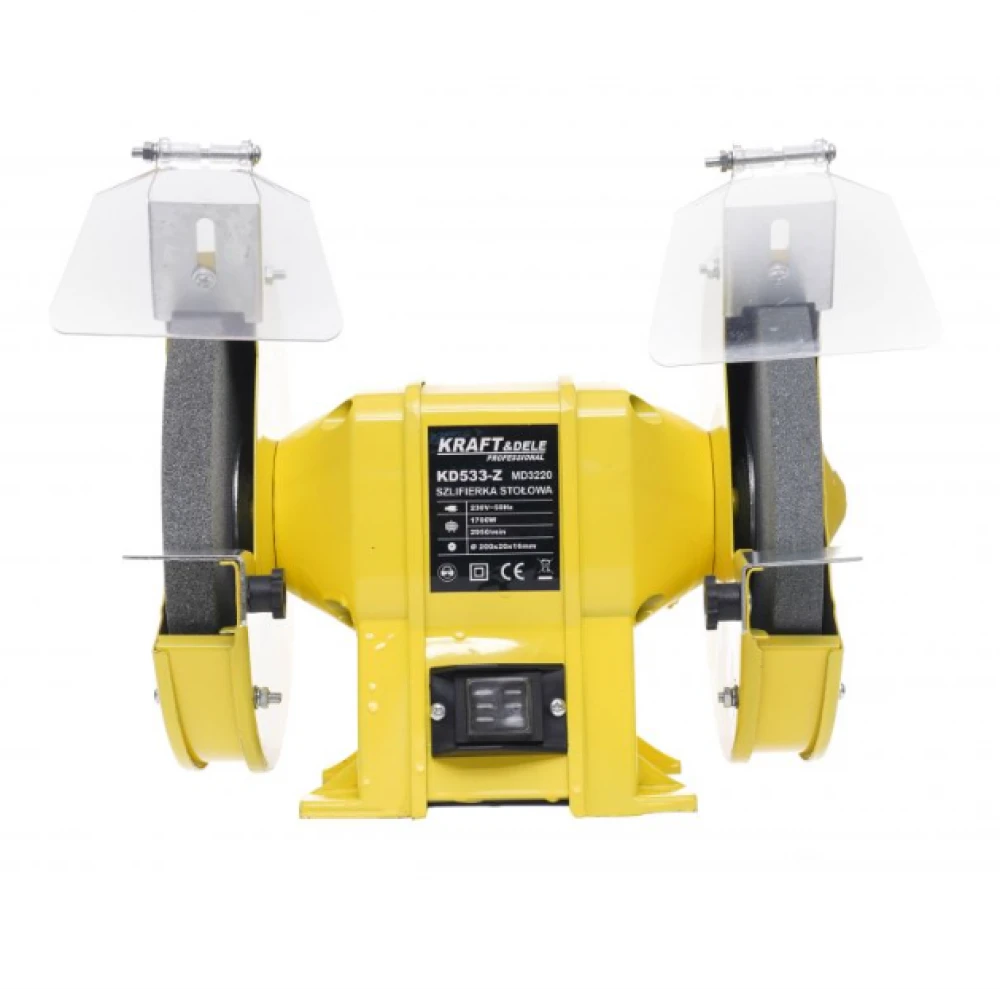 Дисков настолен двоен шмиргел, 1700W, 200 мм - KD533-Z