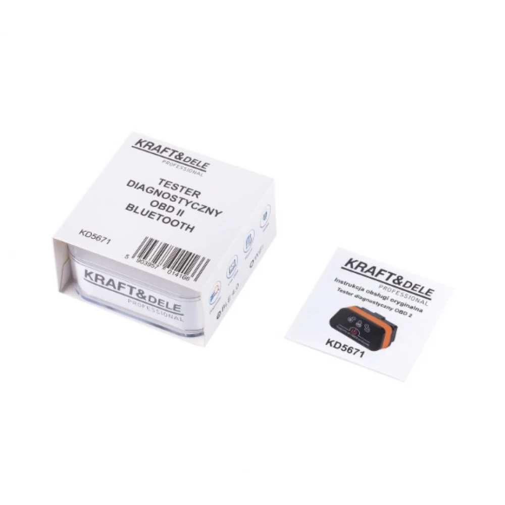 Диагностичен скенер с Bluetooth, OBD II - KD5671